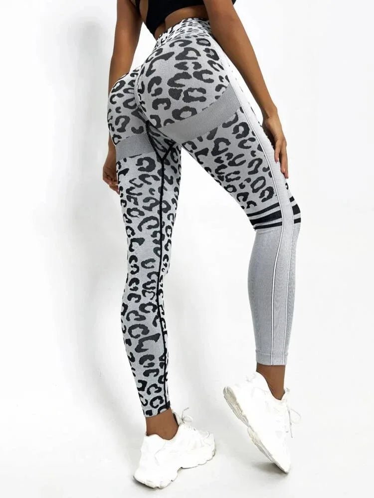 Leopard Seamless leggings - Gympower