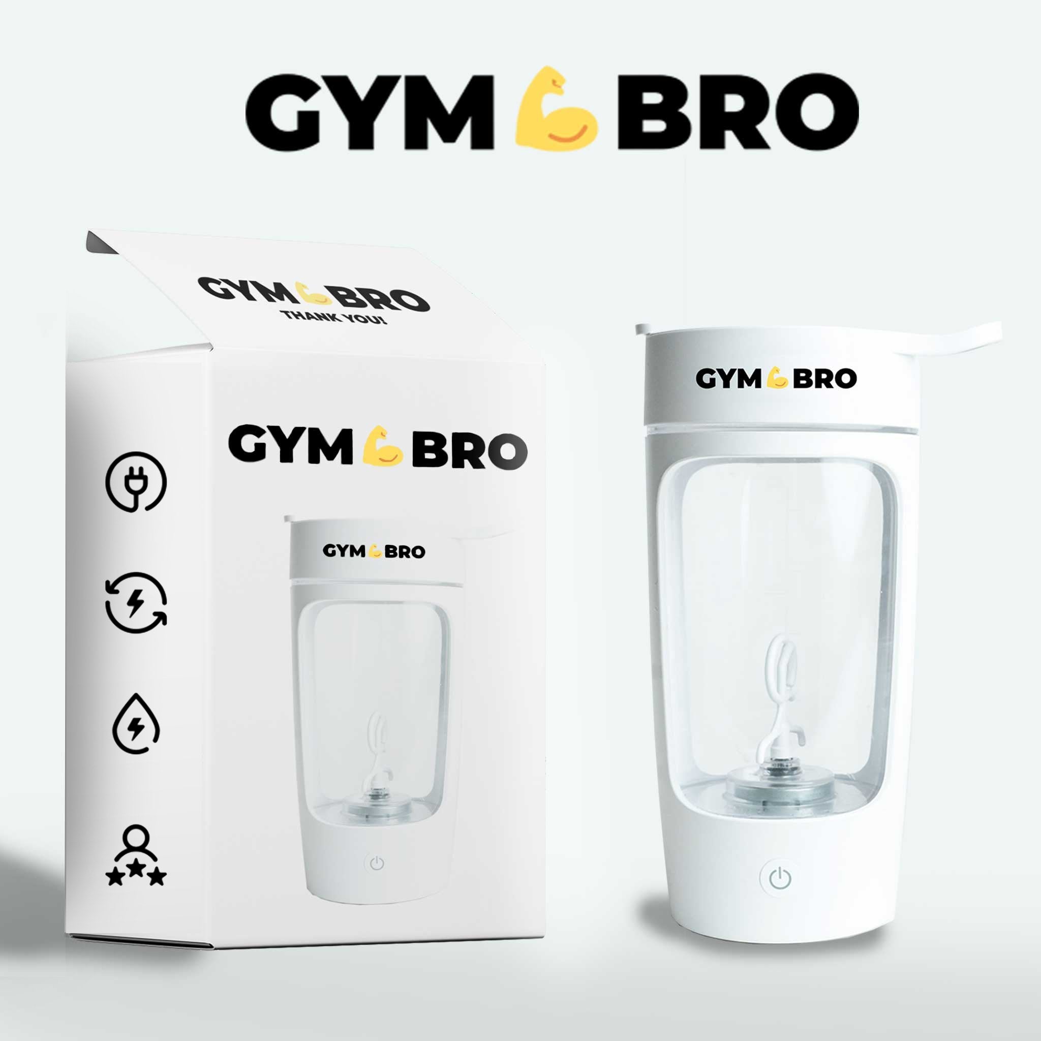 Gym Bro - Självrengörande Proteinmixer - Gympower