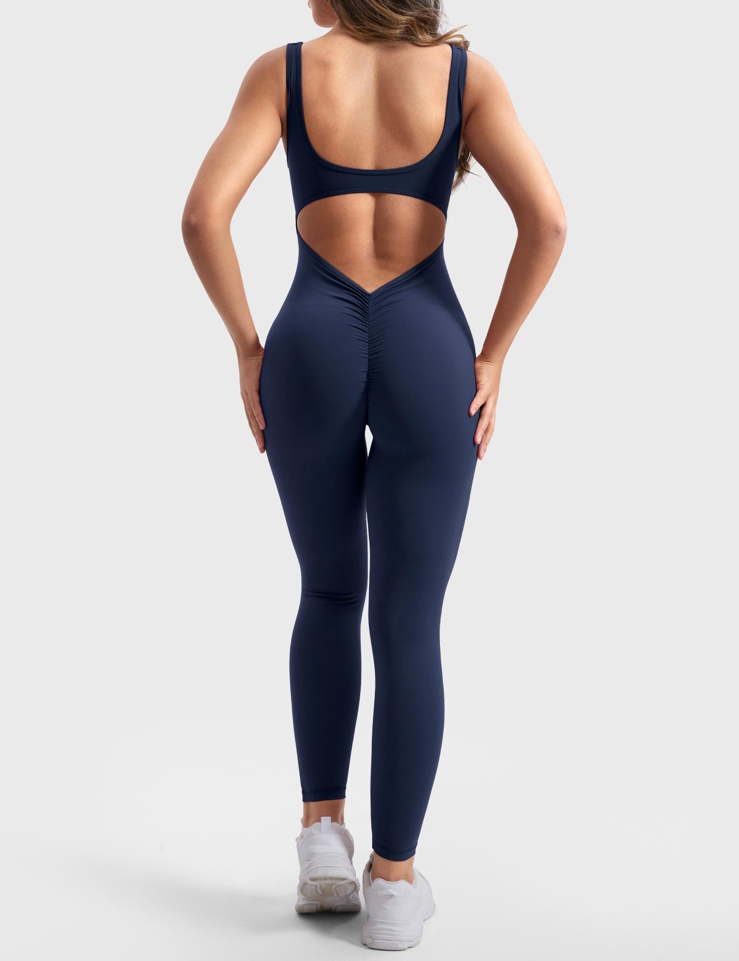 Gympower Jumpsuit med V-rygg - Gympower