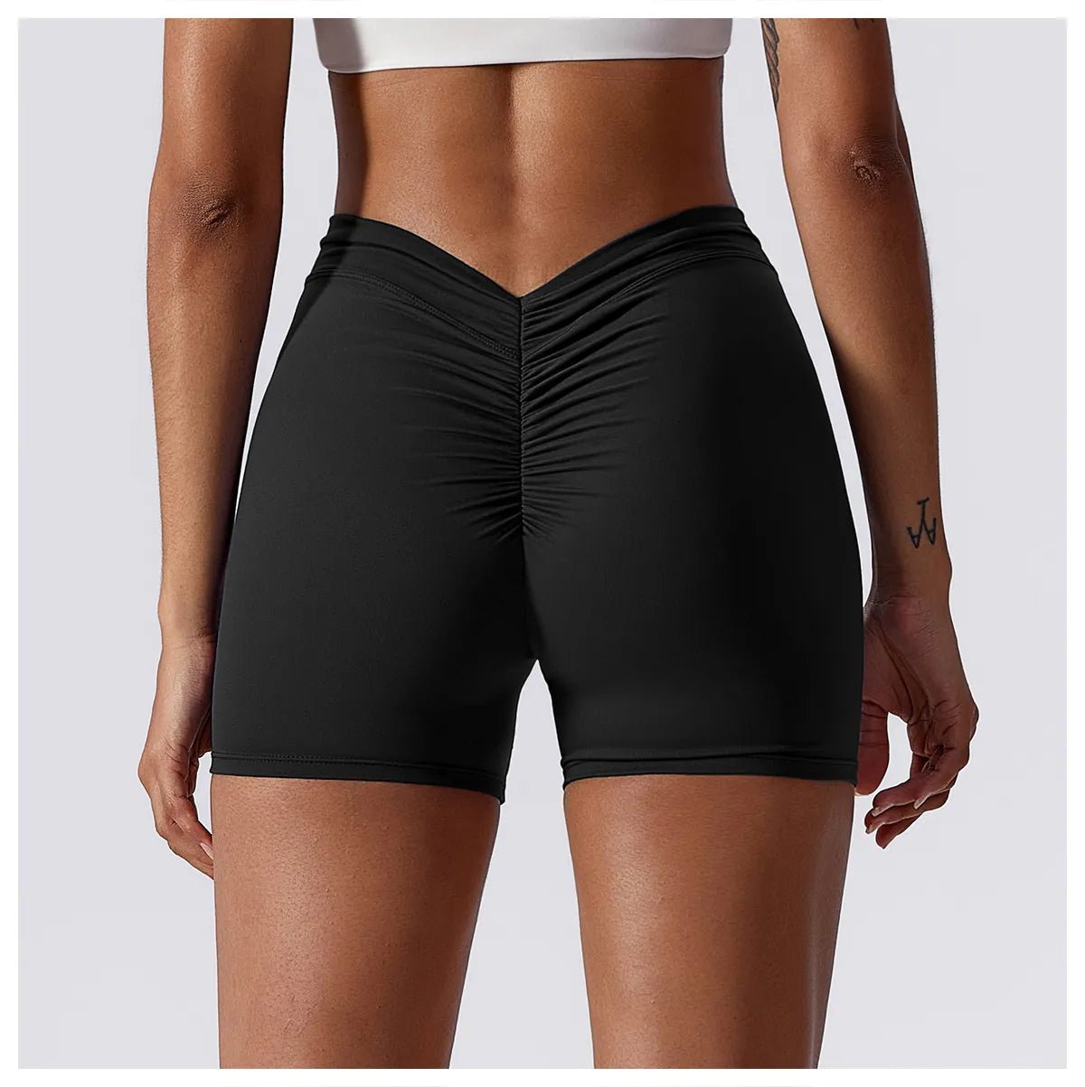 NYHET V-back Flare Shorts - Gympower