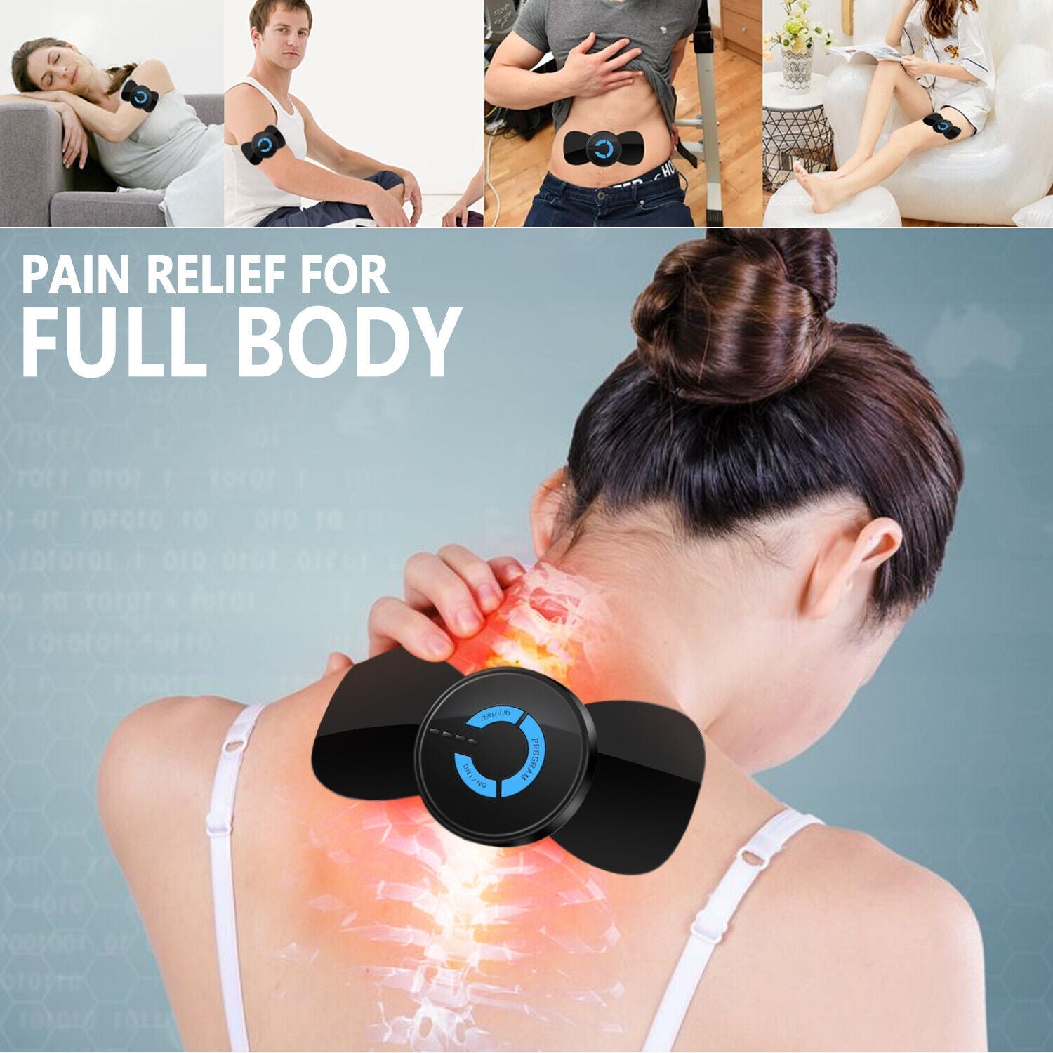 RelieveStar EMS Intelligent Massageapparat - Gympower
